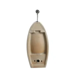 Писсуар подвесной Mixxus Premium BEVEL-1004 340x305x685mm с краном для писсуара (MP6663)