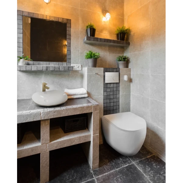 MIXXUS PREMIUM ELLIPSE-SET-2101 Комплект: Унітаз система змиву TORNADO 3.0+ Інсталяція з панеллю змиву WHITE (MP6667)