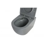 MIXXUS PREMIUM ELLIPSE-SET-2101 GRAY Комплект: Унітаз система змиву TORNADO 3.0+ Інсталяція з панеллю змиву GUN GRAY (MP6668)