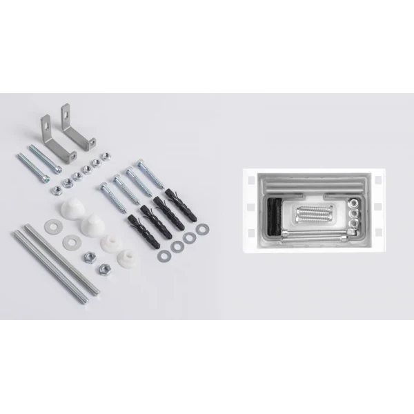 MIXXUS PREMIUM ELLIPSE-SET-2101 GRAY Комплект: Унітаз система змиву TORNADO 3.0+ Інсталяція з панеллю змиву GUN GRAY (MP6668)