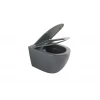 MIXXUS PREMIUM ELLIPSE-SET-2101 GRAY Комплект: Унітаз система змиву TORNADO 3.0+ Інсталяція з панеллю змиву GUN GRAY (MP6668)