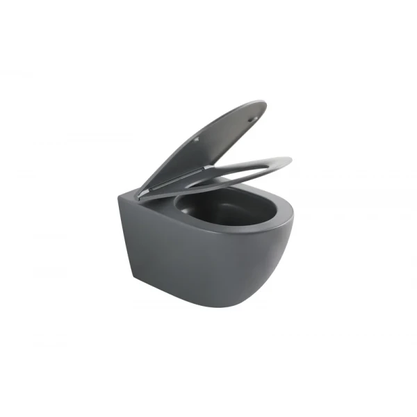 MIXXUS PREMIUM ELLIPSE-SET-2101 GRAY Комплект: Унітаз система змиву TORNADO 3.0+ Інсталяція з панеллю змиву GUN GRAY (MP6668)