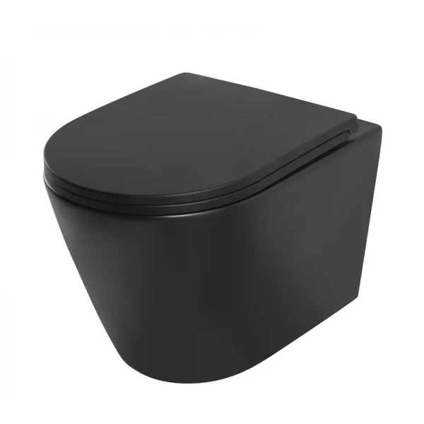 MIXXUS PREMIUM BEVEL-SET-2101 BLACK Комплект: Унітаз система змиву TORNADO 1.0+ Інсталяція з панеллю змиву BLACK MAT (MP6669)