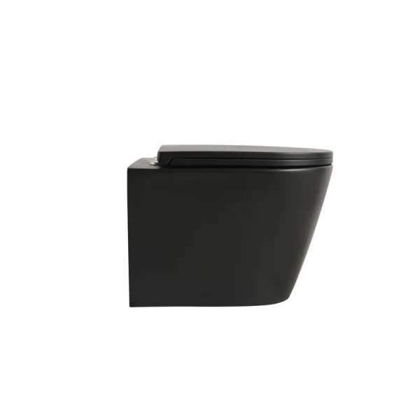 MIXXUS PREMIUM BEVEL-SET-2101 BLACK Комплект: Унітаз система змиву TORNADO 1.0+ Інсталяція з панеллю змиву BLACK MAT (MP6669)