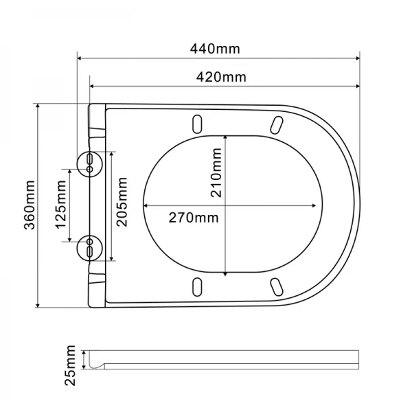 Унітаз підвісний Mixxus Premium Ellipse-0308-T3 490x360x360mm система змиву Tornado 3.0 (MP6676)