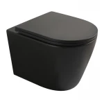 Унітаз підвісний Mixxus Premium BEVEL-0304-T1 BLACK 480x360x360mm сист. змиву TORNADO 1.0 (MP6677)