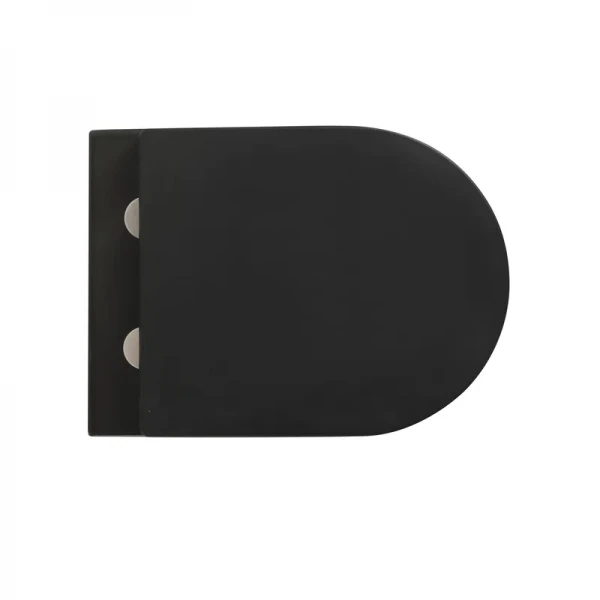 Унітаз підвісний Mixxus Premium BEVEL-0304-T1 BLACK 480x360x360mm сист. змиву TORNADO 1.0 (MP6677)
