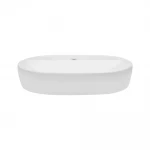 Раковина накладна Mixxus Premium ELLIPSE-0204 600х380х115mm з отвором під змішувач (MP6679)