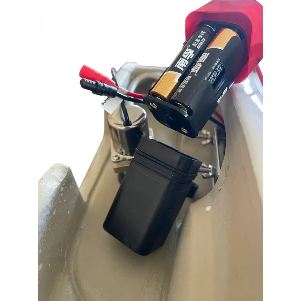 Система управления смывом писсуара Mixxus Premium BEVEL-2301 с ИК датчиком, батар.+адаптер 220В (MP6683)