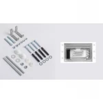 Комплект: Mixxus Premium Ellipse-SET-2102 (в 2 ящ) Унітаз система змиву Tornado 3.0+ Інсталяція Koer KT-0404 + панель KT-0604-01 Chrome (MP6690)