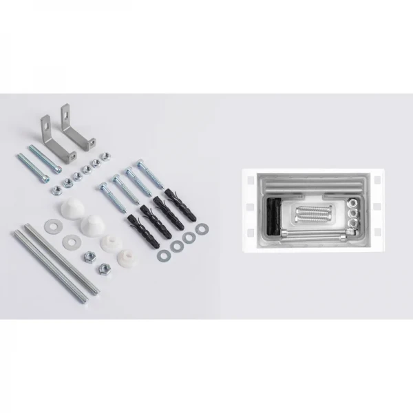 Комплект: Mixxus Premium Ellipse-SET-2102 (в 2 ящ) Унітаз система змиву Tornado 3.0+ Інсталяція Koer KT-0404 + панель KT-0604-01 Chrome (MP6690)