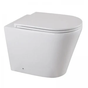 Унітаз підлоговий безбачковий Mixxus Premium Bevel-0702-T3 555х365х410mm система змиву Tornado 3.0 (MP6715)
