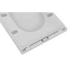 Сидение-крышка для унитаза Mixxus Premium Seat Cover Bevel-2007 460х360х30mm дюропластовое быстросьемное с микролифтом (MP6717)