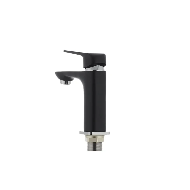 Змішувач для умивальника Mixxus Oregon 001 Black (MX0006)