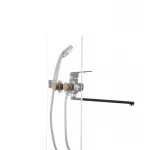 Смеситель для ванны Mixxus Oregon 006 (перекл. кнопкой) черный (MX0007)