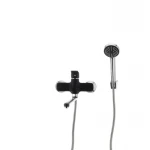 Смеситель для ванны Mixxus Oregon 006 (перекл. кнопкой) черный (MX0007)