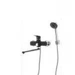 Смеситель для ванны Mixxus Oregon 006 (перекл. кнопкой) черный (MX0007)