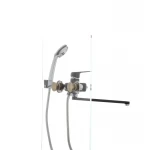 Смеситель для ванны Mixxus Oregon 006 (перекл. кнопкой) черный (MX0007)