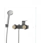 Смеситель для ванны Mixxus Oregon 009 (перекл. кнопкой) черный (MX0008)