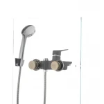 Смеситель для ванны Mixxus Oregon 009 (перекл. кнопкой) черный (MX0008)