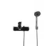 Смеситель для ванны Mixxus Oregon 009 (перекл. кнопкой) черный (MX0008)