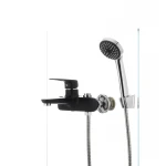 Смеситель для ванны Mixxus Oregon 009 (перекл. кнопкой) черный (MX0008)