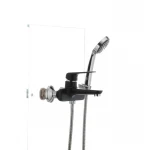 Смеситель для ванны Mixxus Oregon 009 (перекл. кнопкой) черный (MX0008)