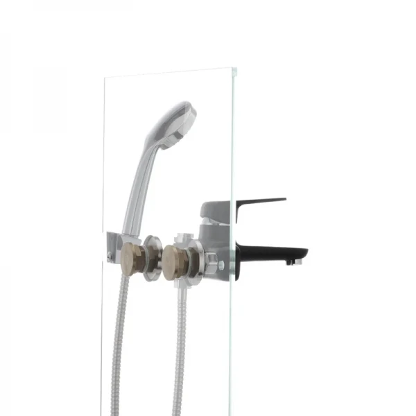 Смеситель для ванны Mixxus Oregon 009 (перекл. кнопкой) черный (MX0008)