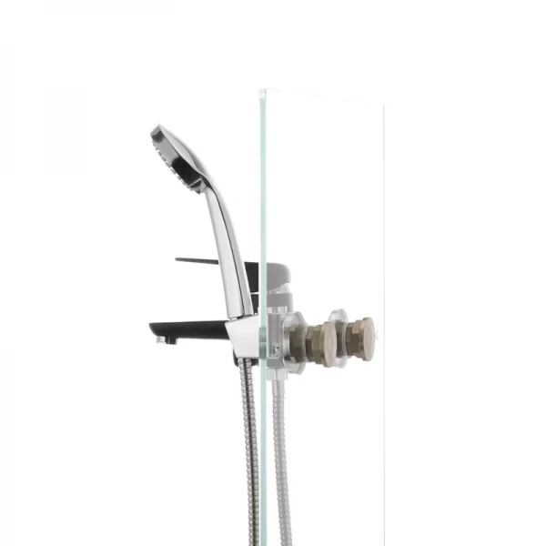 Смеситель для ванны Mixxus Oregon 009 (перекл. кнопкой) черный (MX0008)