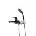 Смеситель для ванны Mixxus Oregon 009 (перекл. кнопкой) черный (MX0008)