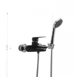 Смеситель для ванны Mixxus Oregon 009 (перекл. кнопкой) черный (MX0008)