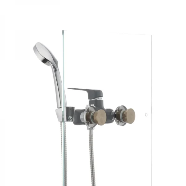 Смеситель для ванны Mixxus Oregon 009 (перекл. кнопкой) черный (MX0008)