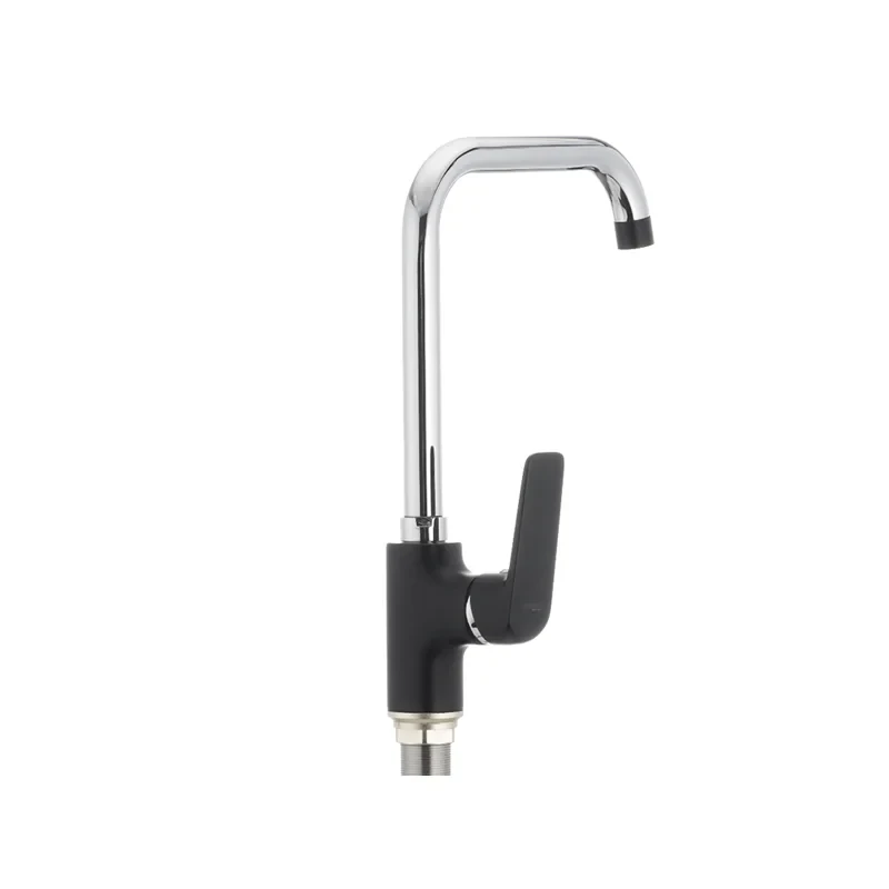 Кухонний змішувач чорний Mixxus Oregon 014-G (MX0009)