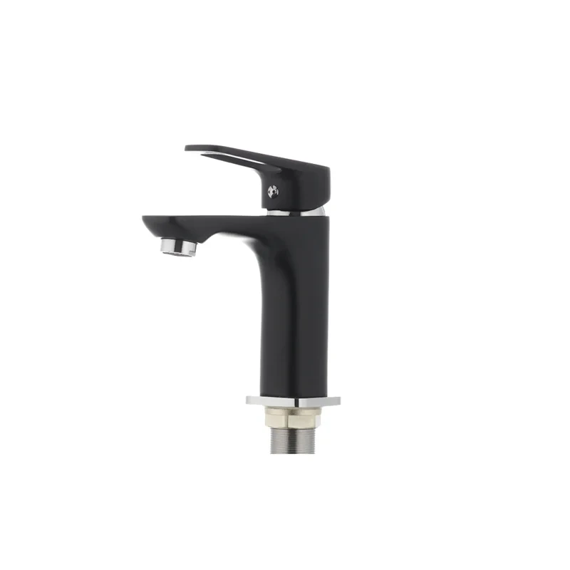 Змішувач для умивальника Mixxus Nevada 001 Black (MX0016)