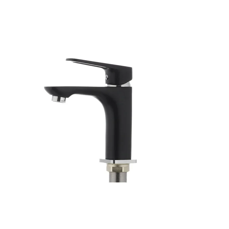 Змішувач для умивальника Mixxus Nevada 001 Black (MX0016)