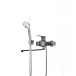 Смеситель для ванны Mixxus Nevada 006 (перекл. кнопкой) черный (MX0017)