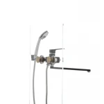 Смеситель для ванны Mixxus Nevada 006 (перекл. кнопкой) черный (MX0017)