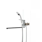 Смеситель для ванны Mixxus Nevada 006 (перекл. кнопкой) черный (MX0017)