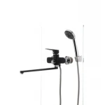 Смеситель для ванны Mixxus Nevada 006 (перекл. кнопкой) черный (MX0017)