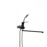 Смеситель для ванны Mixxus Nevada 006 (перекл. кнопкой) черный (MX0017)