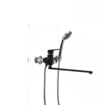 Смеситель для ванны Mixxus Nevada 006 (перекл. кнопкой) черный (MX0017)