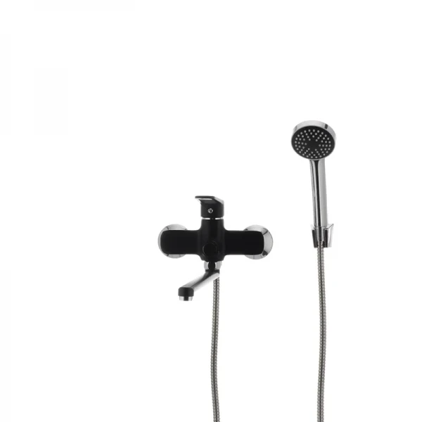 Смеситель для ванны Mixxus Nevada 006 (перекл. кнопкой) черный (MX0017)