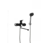 Смеситель для ванны Mixxus Nevada 006 (перекл. кнопкой) черный (MX0017)