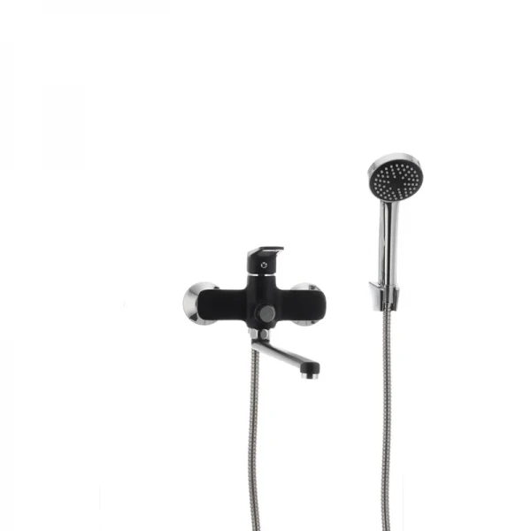 Смеситель для ванны Mixxus Nevada 006 (перекл. кнопкой) черный (MX0017)