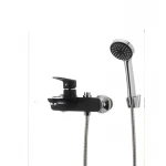 Смеситель для ванны Mixxus Nevada 009 (перекл. кнопкой) черный (MX0018)