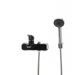 Смеситель для ванны Mixxus Nevada 009 (перекл. кнопкой) черный (MX0018)