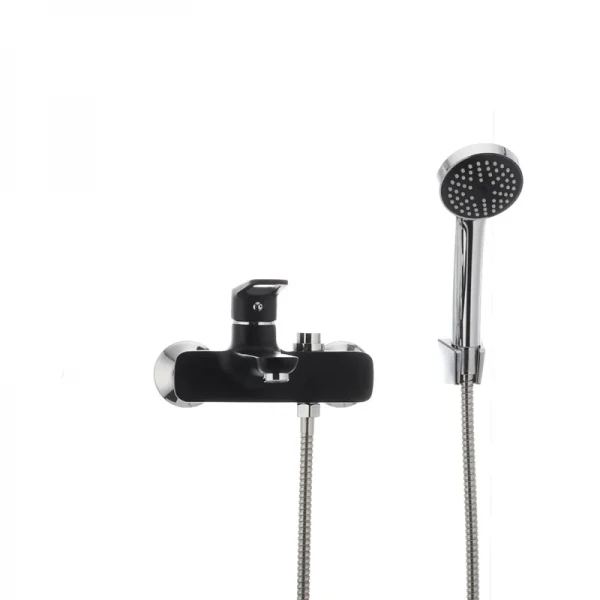 Смеситель для ванны Mixxus Nevada 009 (перекл. кнопкой) черный (MX0018)