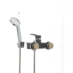 Смеситель для ванны Mixxus Nevada 009 (перекл. кнопкой) черный (MX0018)