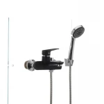 Смеситель для ванны Mixxus Nevada 009 (перекл. кнопкой) черный (MX0018)