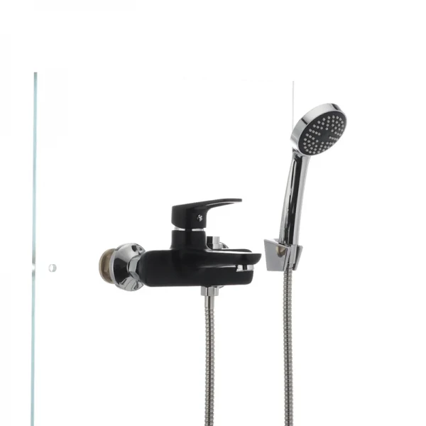 Смеситель для ванны Mixxus Nevada 009 (перекл. кнопкой) черный (MX0018)